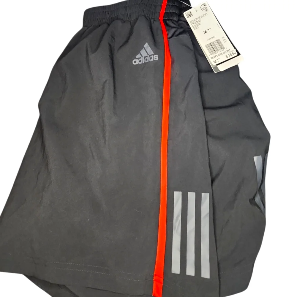 Adidas Climacool Men's Black and Red Athletic Shorts Size Medium 7